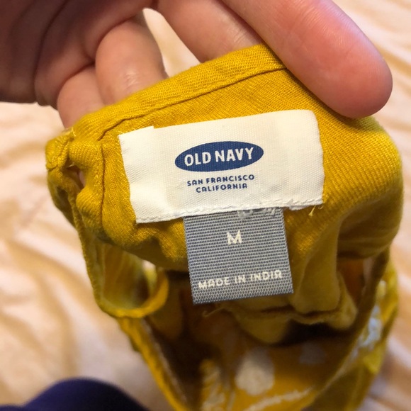 yellow Old Navy tank top - Picture 3 of 3